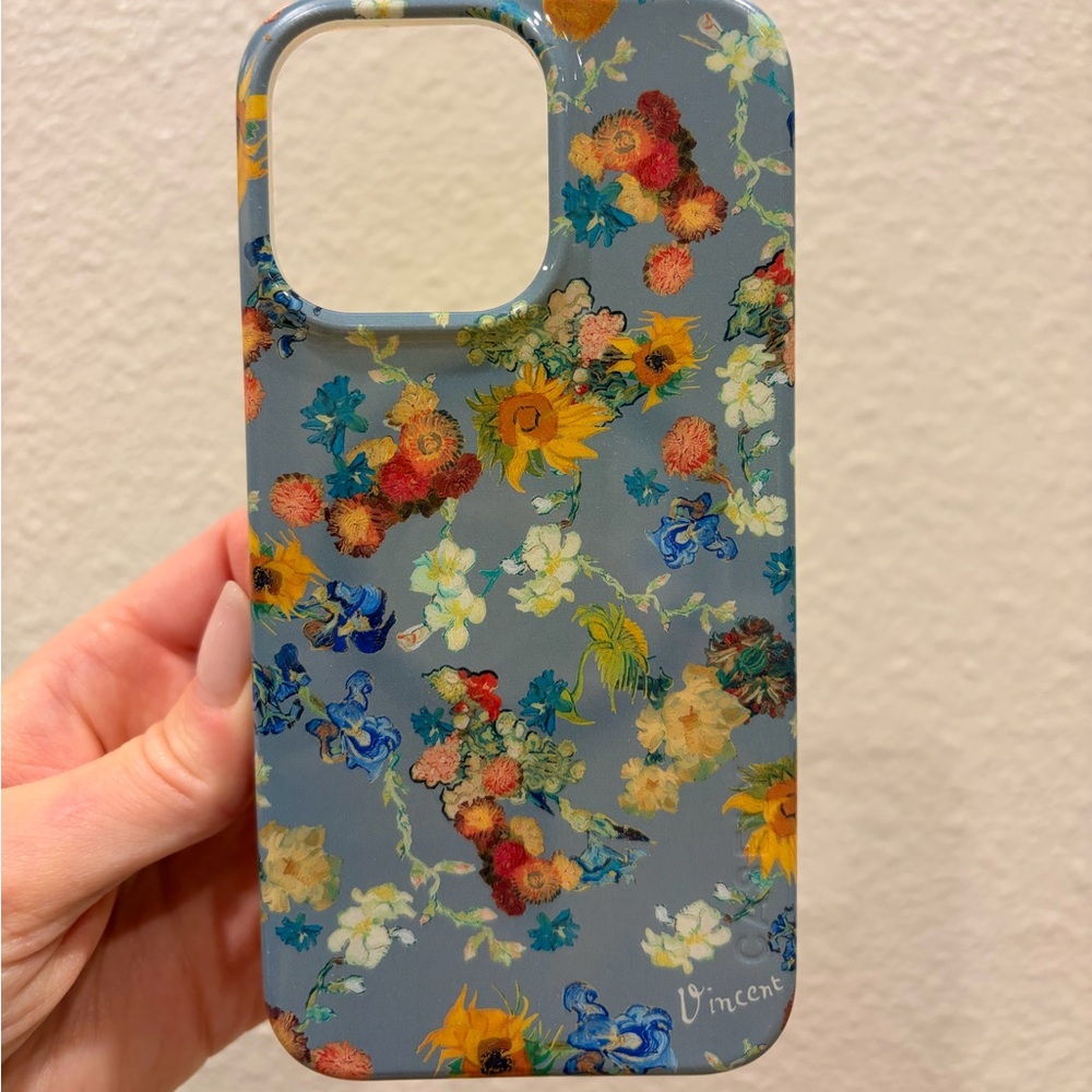 Casely Van Gogh Flower iPhone 13 Pro case